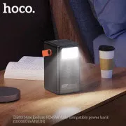 HOCO 100000mAh Max Centurion PD/65W, QC, LED Lamp, Black (DB03 / 714722) (UA)