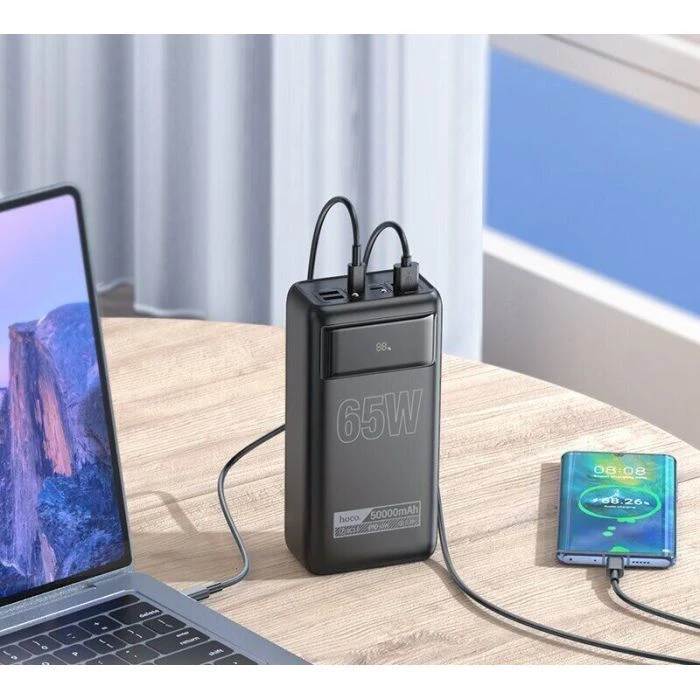 HOCO 50000mAh Apollo PD/65W QC/3.0 Black (DB81A / 714725) (UA)