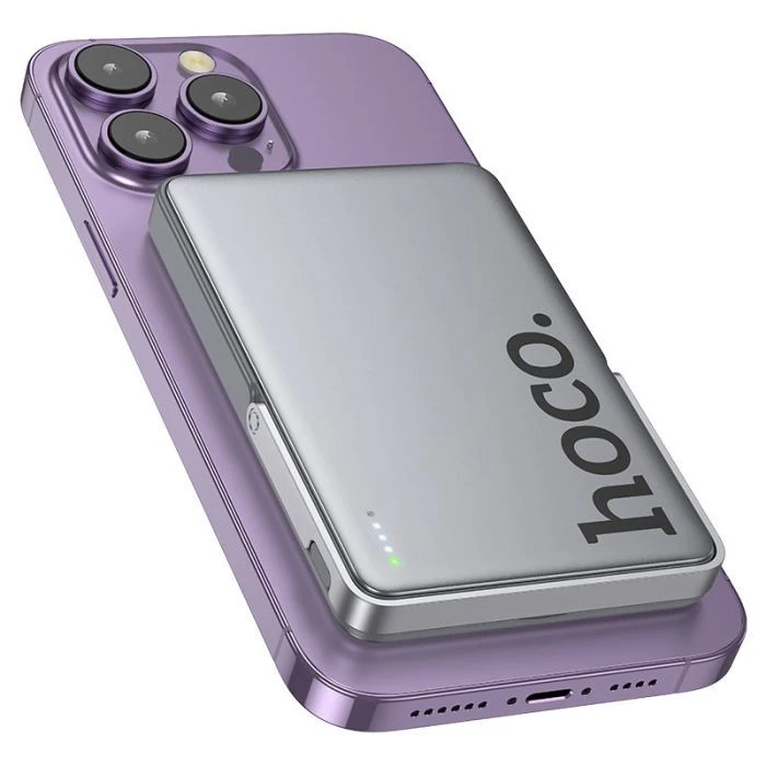 HOCO 5000mAh Sunlight PD/20W Magnetic Metal Grey (Q36 / 714986) (UA)