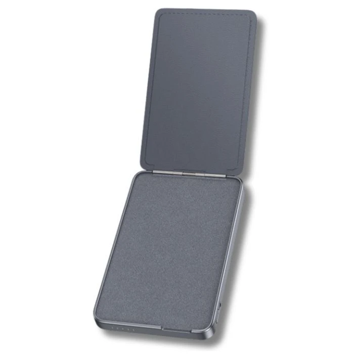 HOCO 5000mAh Title PD/20W Magnetic with stand + mini wallet Grey (Q46 / 714988) (UA)