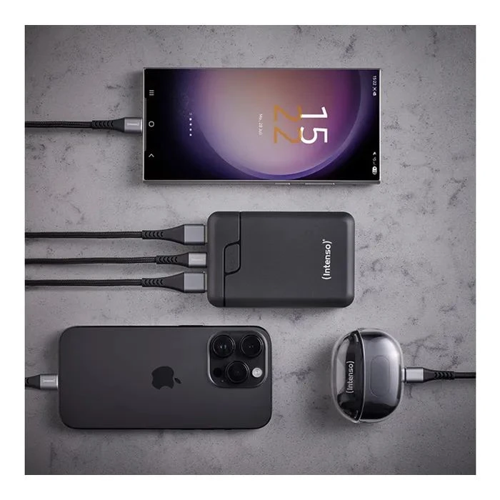 Intenso B10000 10000mAh Black (7320530) (UA) Ємність: 10000 mAh; Призначення: для