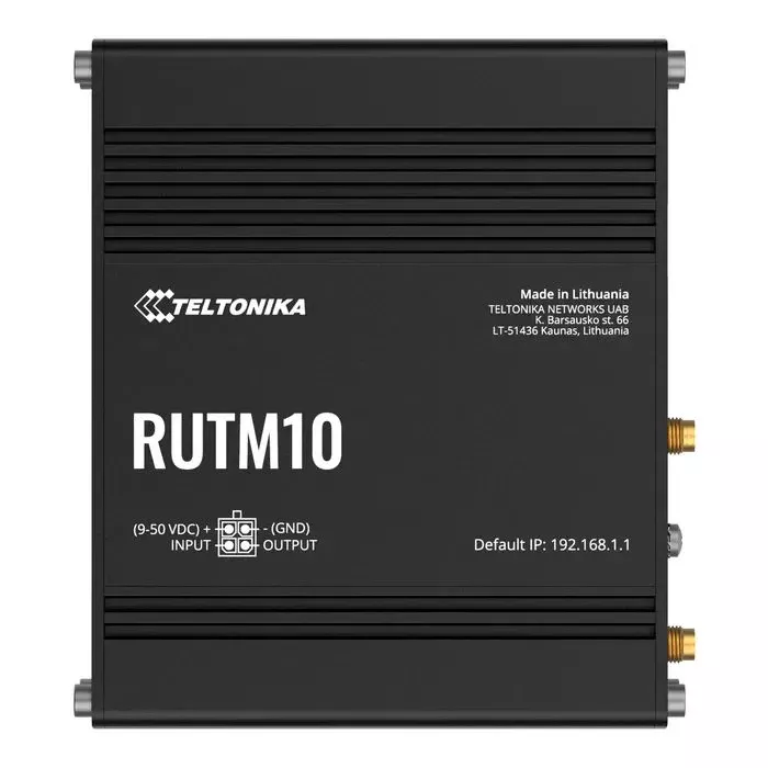 Маршрутизатор Teltonika RUTM10 (UA) Особенности: поддержка PoE,