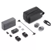 Мікрофон DJI Mic 2 (2 TX + 1 RX + зарядний кейс) (CP.RN.00000325.01) (UA)