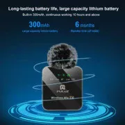 Микрофон Puluz PULUZ 2 TX + 1 RX Wireless black (PU3154B) (UA)