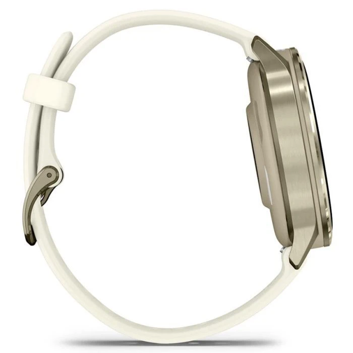 Смарт-годинники Garmin Venu 4 (41mm), Бежевий з Лунним Золотом + Кістка, GPS смарт-годинник (010-03013-00) (UA)