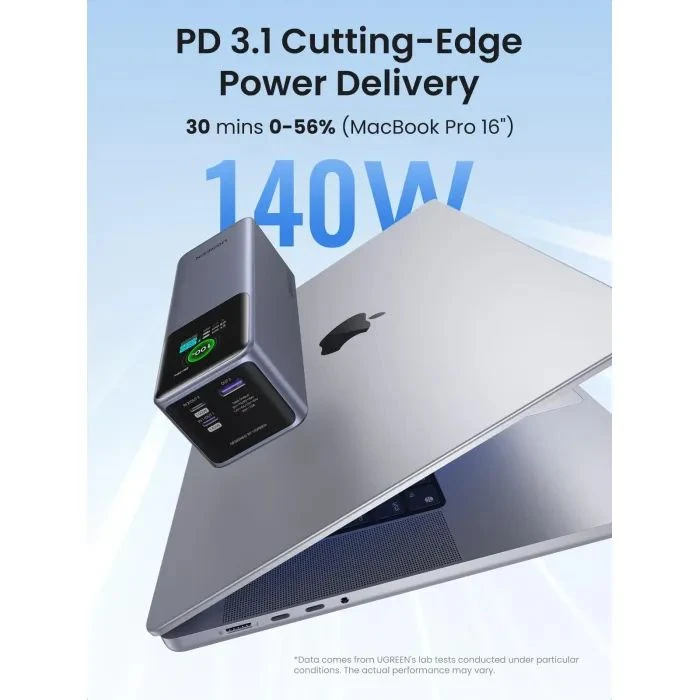 Ugreen 25000mAh 200W Nexode Smart Display (PB722 35525B) (UA)