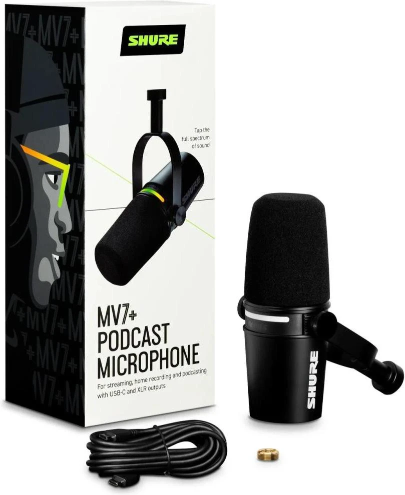 Shure MV7 Plus (MV7+-K)