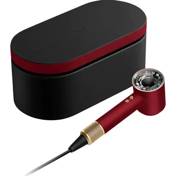 Dyson Supersonic Nural Straight+Wavy Red Velvet/Gold (493117-01) Бренд: Dyson; Мощность, Вт: 1600;