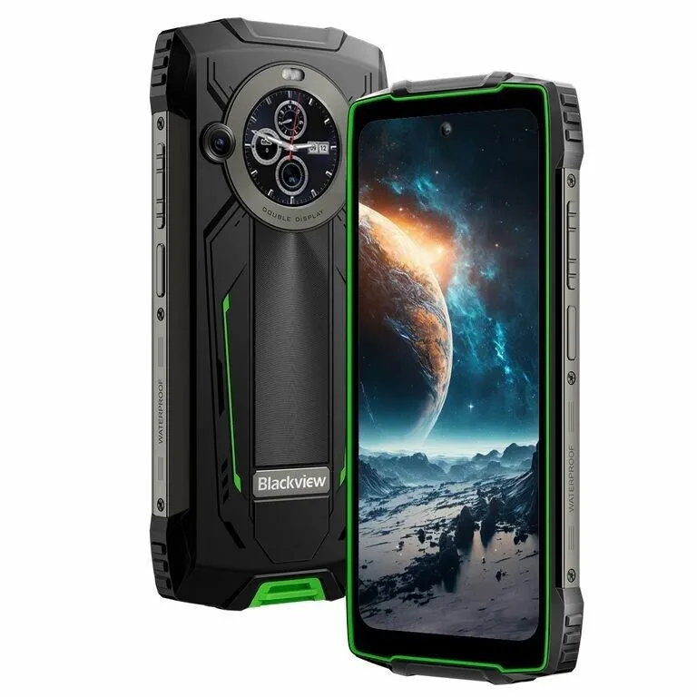 Blackview BV8200 12/256GB Green (6931548319245) (UA) Дисплей: 6.5 / IPS LCD (2400x1080 точек)