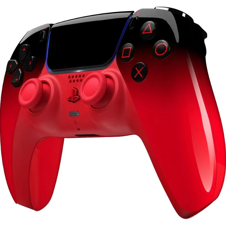 Геймпад Sony Playstation DualSense Bluetooth PS5 Techno Red (1000048516) (UA)