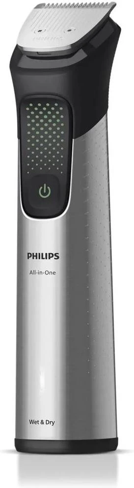 Машинка для стрижки + Триммер для тіла (бодігрумер) Philips Series 9000 MG9535/15 Gray Бренд: Philips; Кількість насадок: 17;