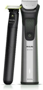 Машинка для стрижки + Триммер для тіла (бодігрумер) Philips Series 9000 MG9558/15 Gray