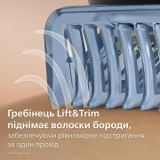 Триммер для бороды и усов Philips Beard Trimmer 7000 Series BT7670/15 Black