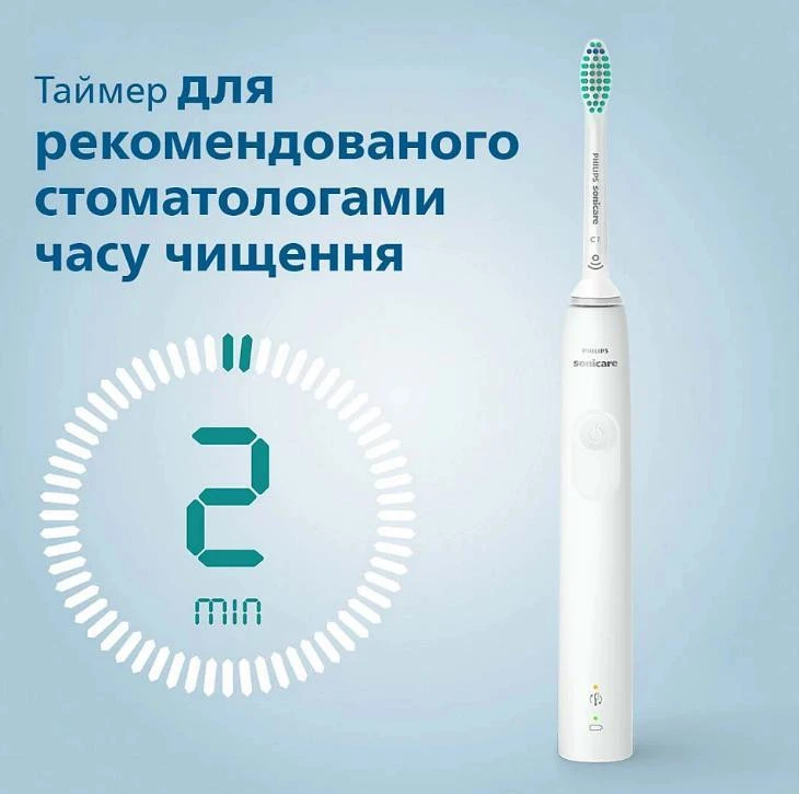 Электрическая зубная щетка Philips Sonicare 3100 series HX3673/13 White
