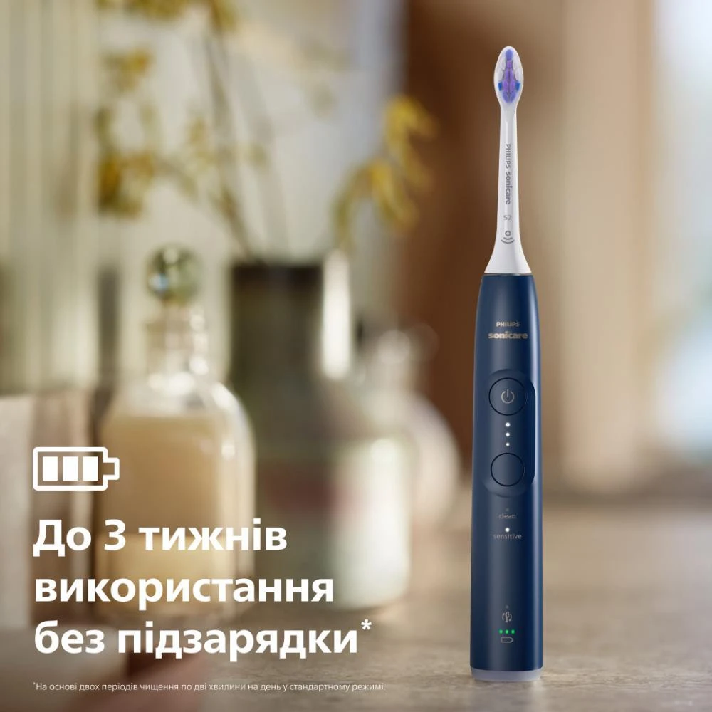 Электрическая зубная щетка Philips Sonicare 6100 Series HX7403/05 Blue