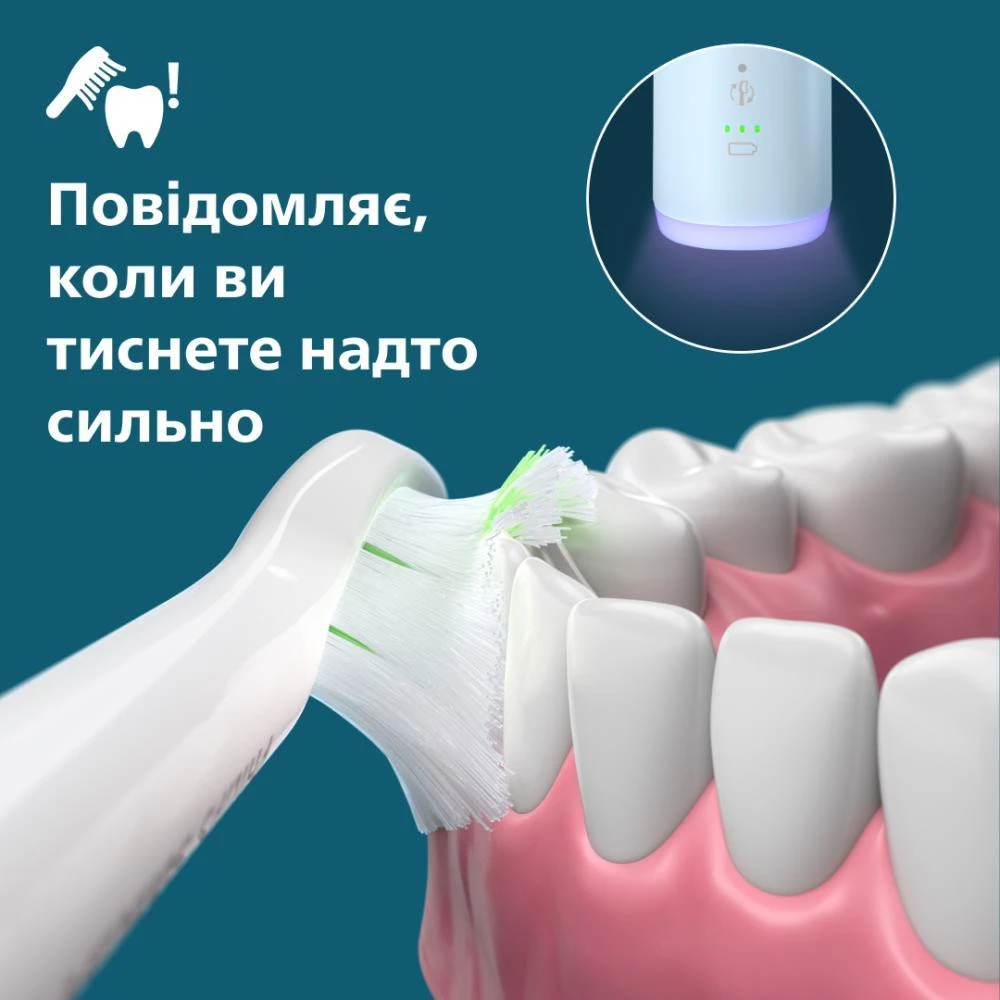 Электрическая зубная щетка Philips Sonicare 6100 Series HX7406/02 Blue