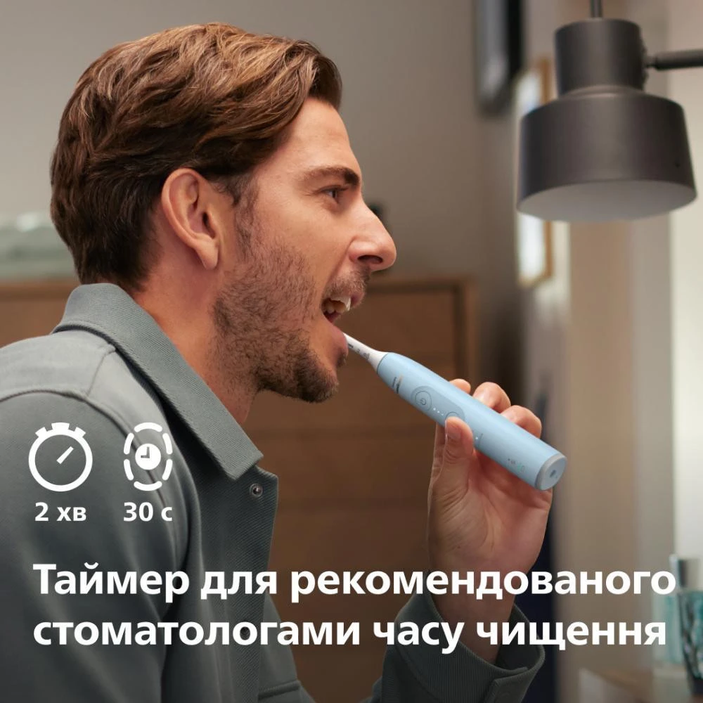 Электрическая зубная щетка Philips Sonicare 6100 Series HX7406/02 Blue