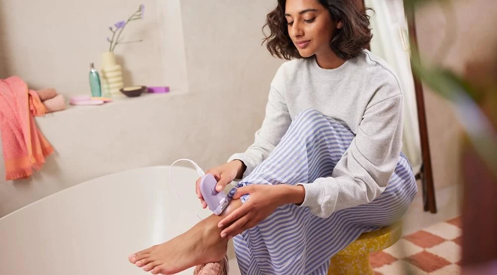 Епілятор Philips Series 4000 BRE257/00 Purple