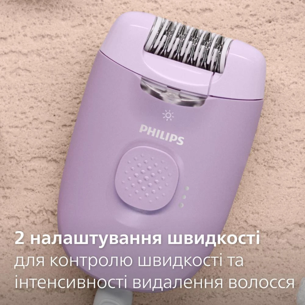 Епілятор Philips Series 4000 BRE257/00 Purple