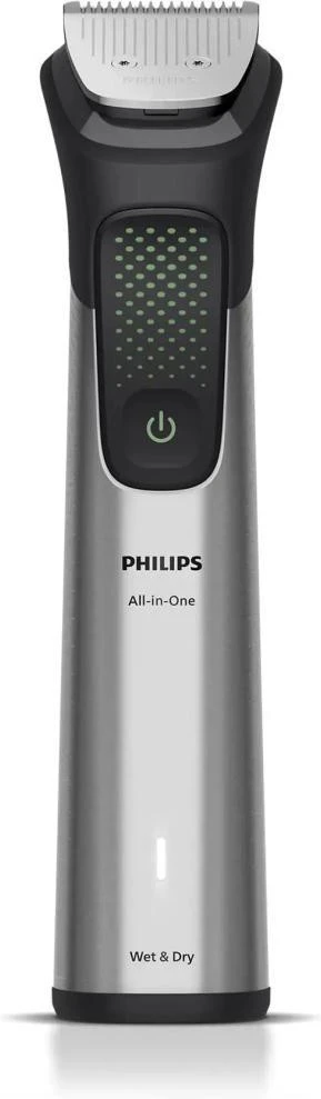 Машинка для стрижки+Триммер для тела (бодигрумер) Philips Series 9000 MG9535/15 Gray