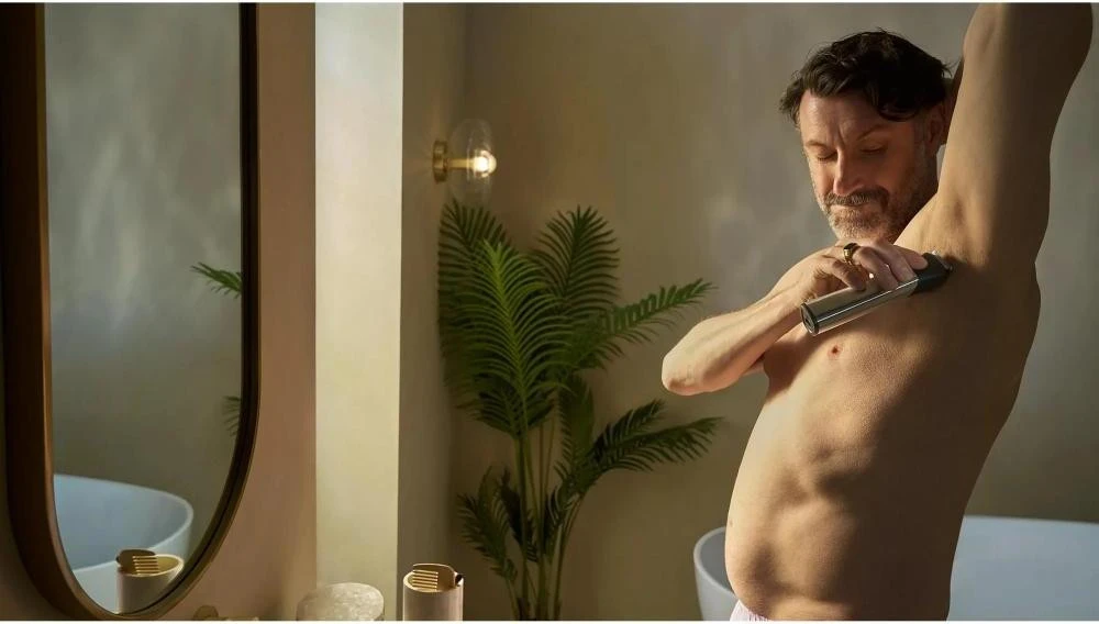 Машинка для стрижки+Триммер для тела (бодигрумер) Philips Series 9000 MG9535/15 Gray