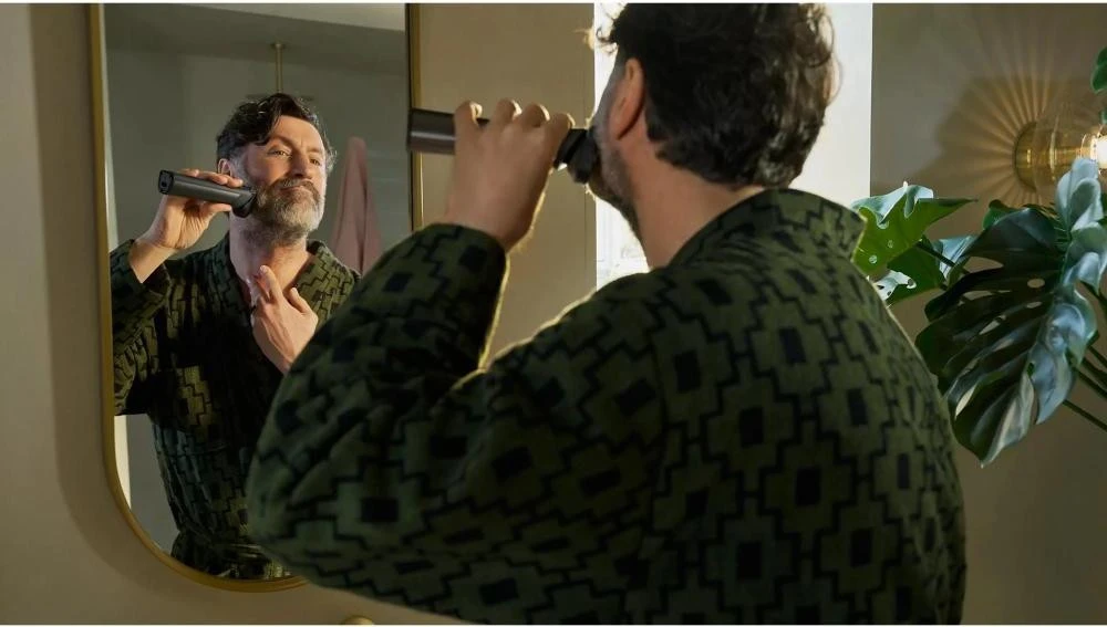 Машинка для стрижки+Триммер для тела (бодигрумер) Philips Series 9000 MG9556/15 Gray