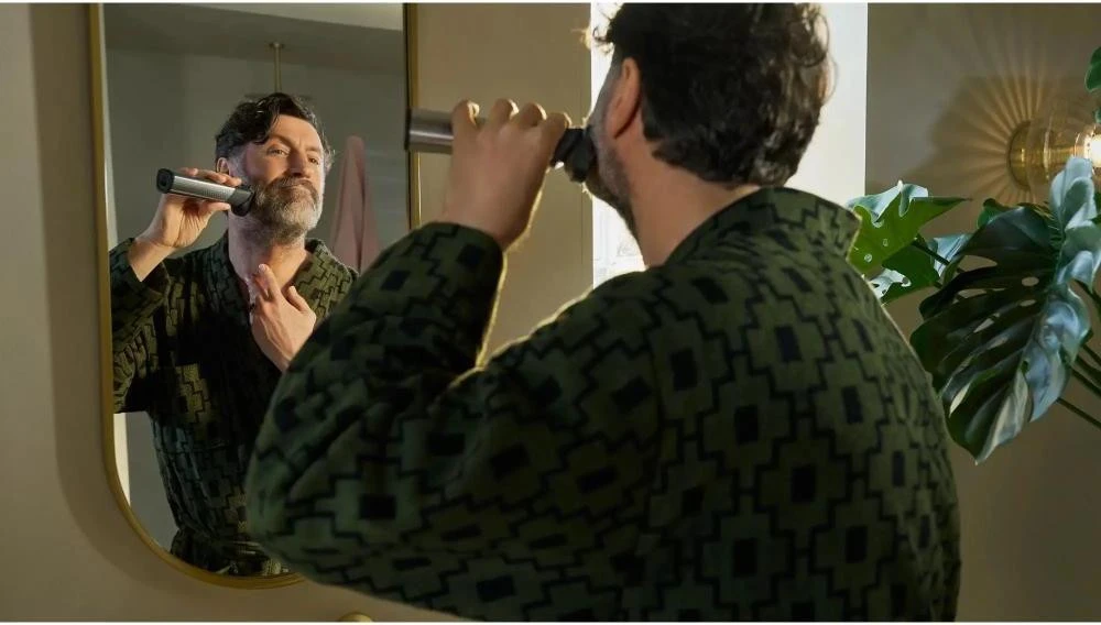 Машинка для стрижки+Триммер для тела (бодигрумер) Philips Series 9000 MG9558/15 Gray