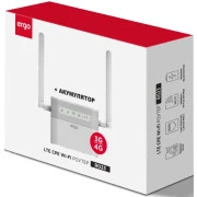 Беспроводной маршрутизатор ERGO R023 (w/battery) White (UA)