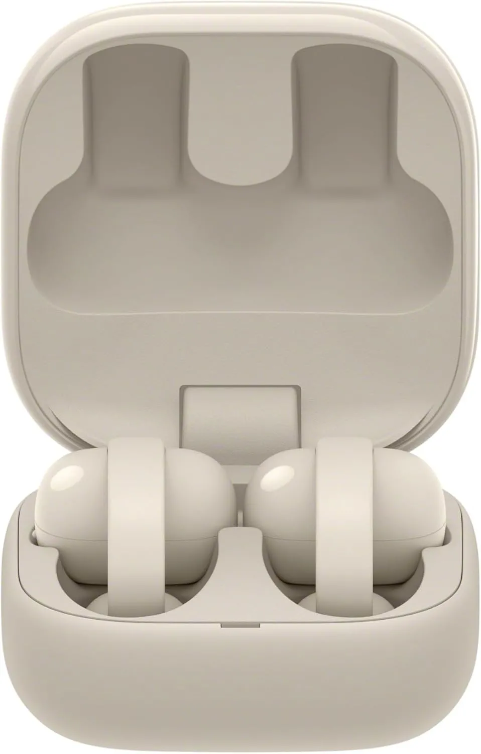 Sony LinkBuds Clip Open-Ear Truly Wireless Earbuds Greige (WF-LC900/C)