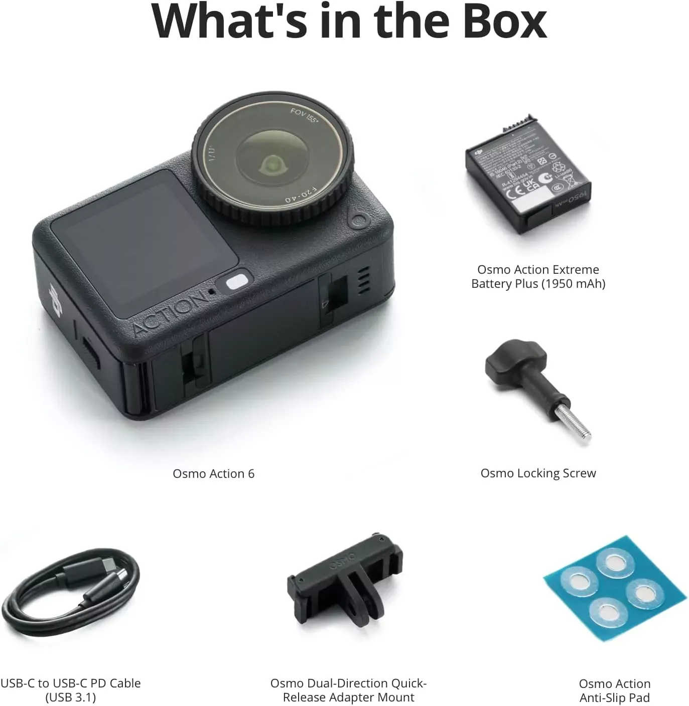 DJI Osmo Action 6 Essential Combo