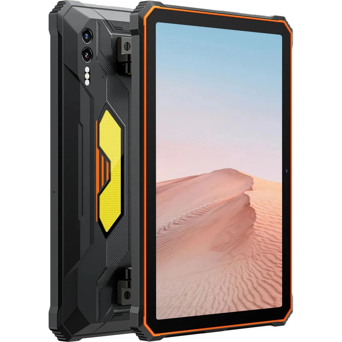 Blackview TAB Active 10 Pro 12/256GB LTE/5G Black-Orange (6931548318781) (UA) Система: Android 14 / Диагональ