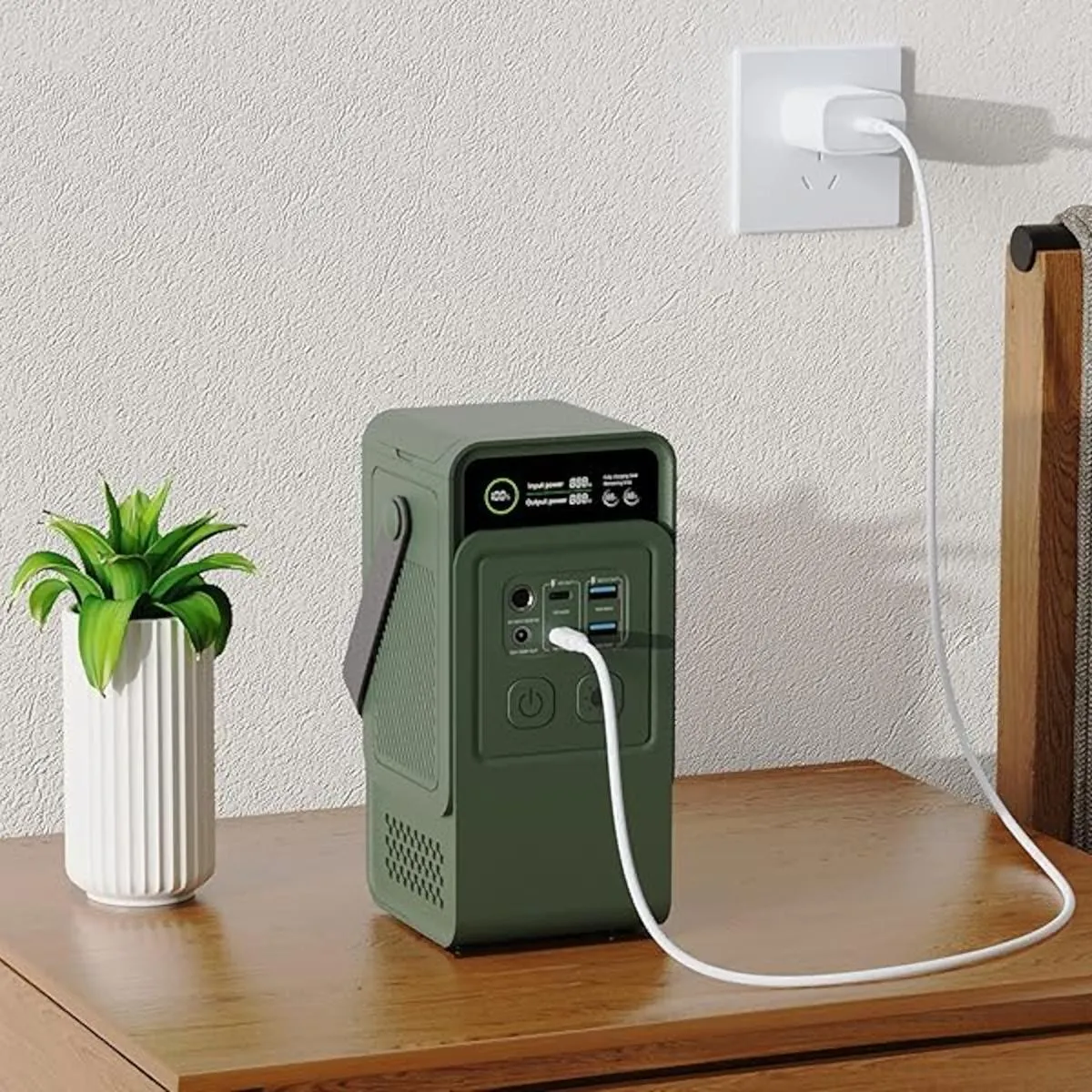 Power Bank Solar AP200L LiFePO4 140W 60000mAh Тип устройства: портативная