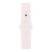 Apple Watch 11 GPS 42mm Silver Aluminum Case with Light Blush Sport Band S/M (MEW34+MXLN3)