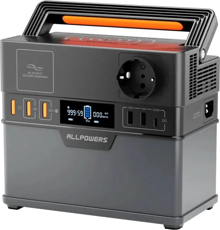 Зарядна станція Allpowers S300 Plus Europe
