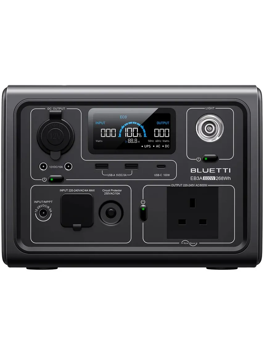 BLUETTI EB3A Portable Power Station (UK)
