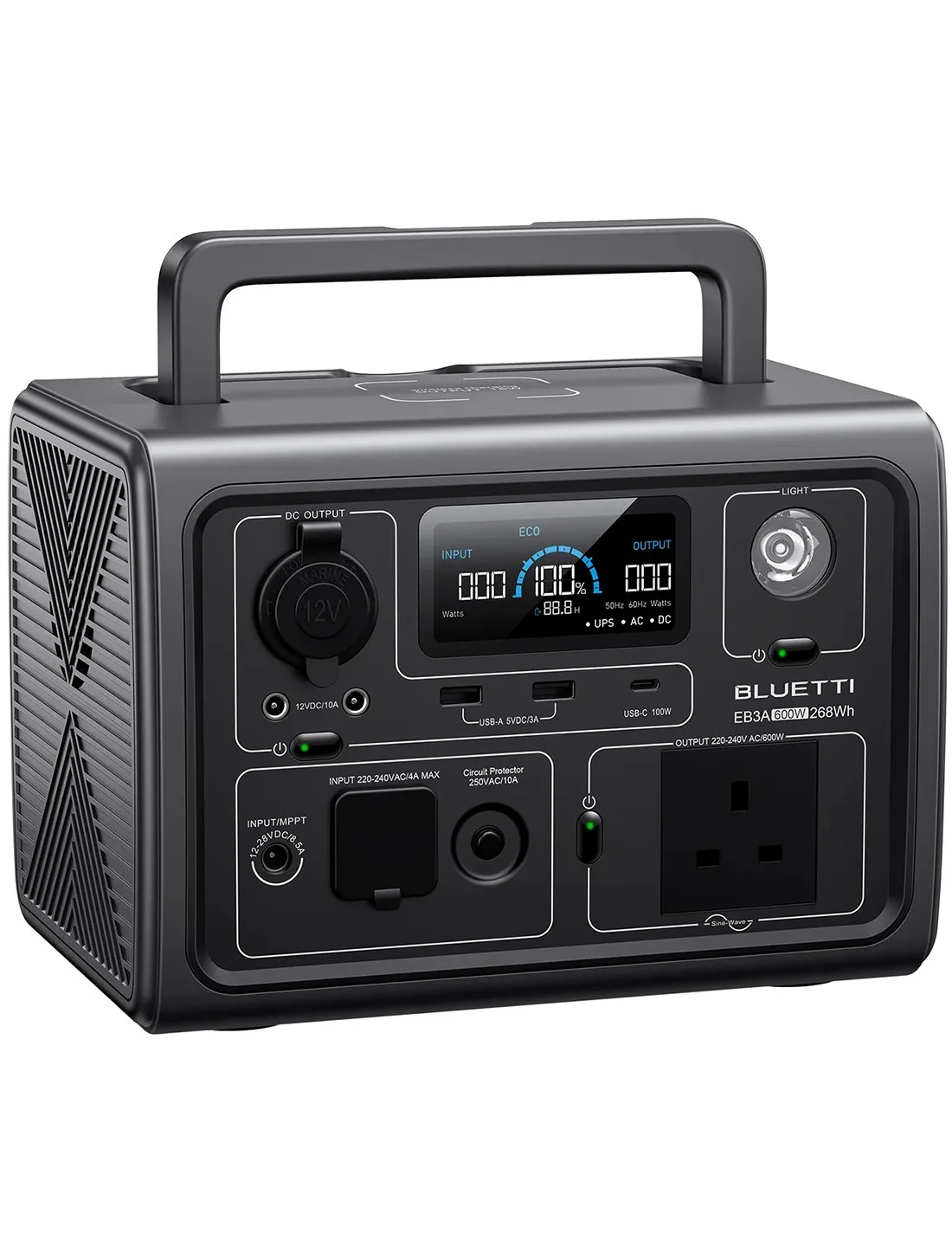 BLUETTI EB3A Portable Power Station (UK)
