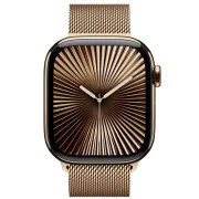Apple Milanese Loop Gold для Apple Watch 44/45/46/49mm - S/M (MC7K4, MGJ44)