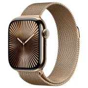 Apple Milanese Loop Gold для Apple Watch 44/45/46/49mm - S/M (MC7K4, MGJ44)