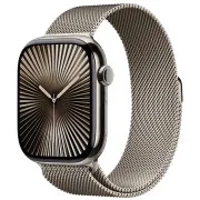 Apple Milanese Loop Natural для Apple Watch 44/45/46/49mm - M/L (MXMQ3)