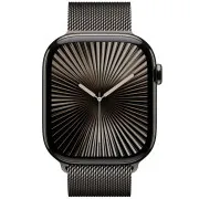Apple Milanese Loop Slate для Apple Watch 44/45/46/49mm - M/L (MGJ74/MXMT3)
