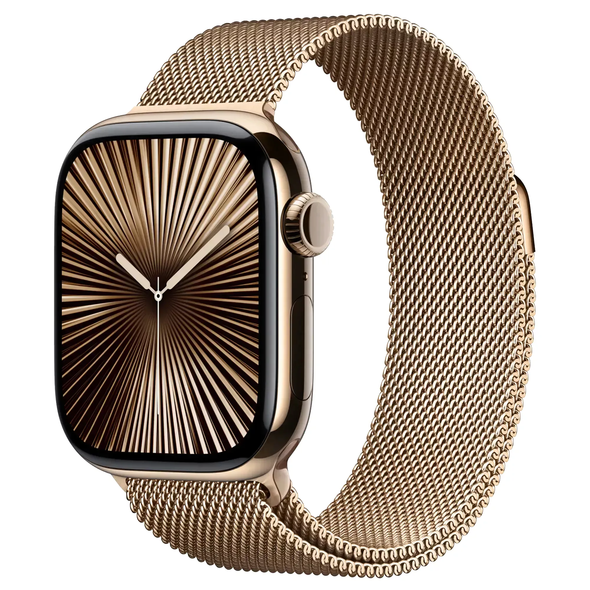 Apple Milanese Loop Gold для Apple Watch 44/45/46/49mm - S/M (MC7K4, MGJ44)