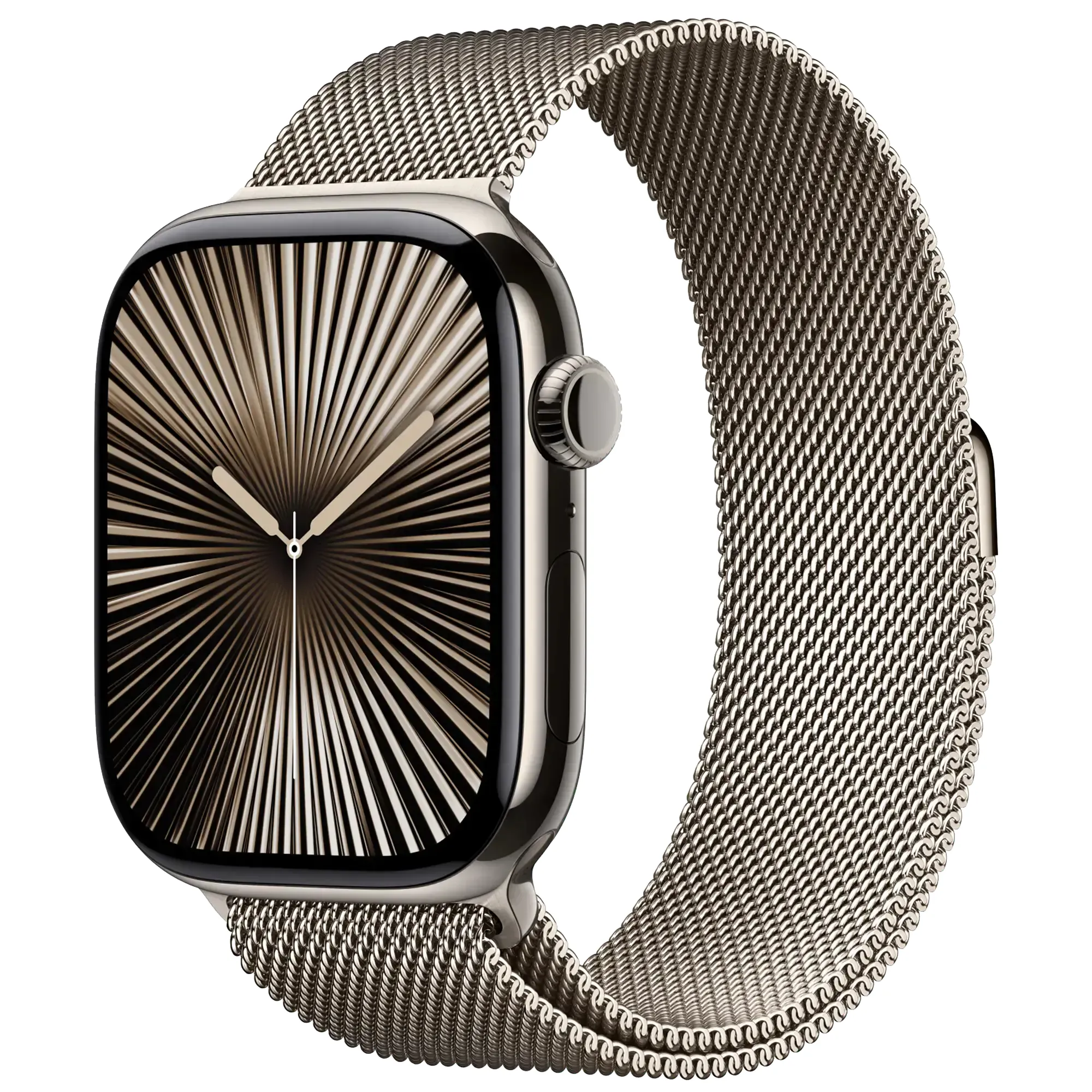 Apple Milanese Loop Natural для Apple Watch 44/45/46/49mm - M/L (MXMQ3)