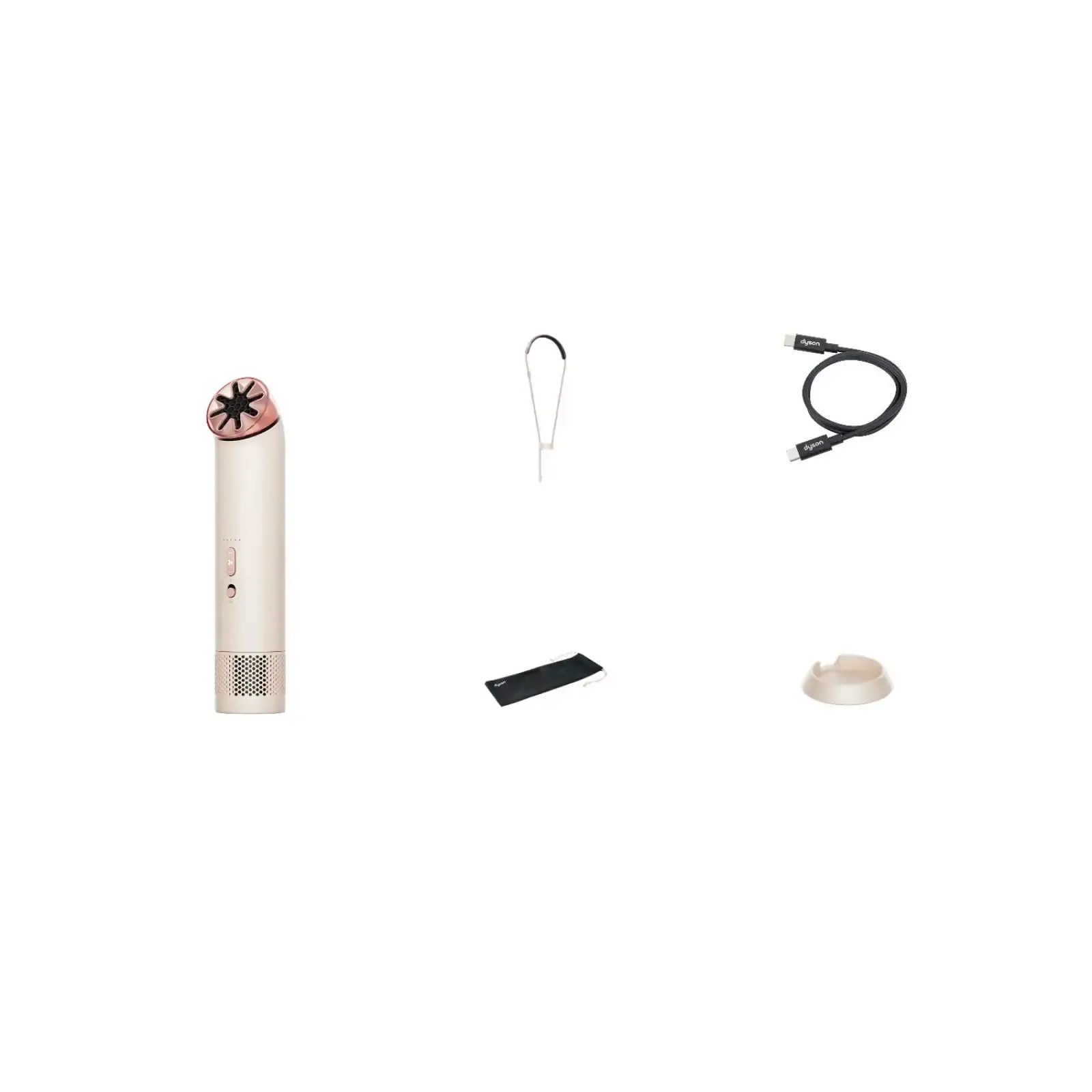 Портативний вентилятор Dyson HushJet Mini Cool Fan Stone/Blush (641013-01, 641014-01)
