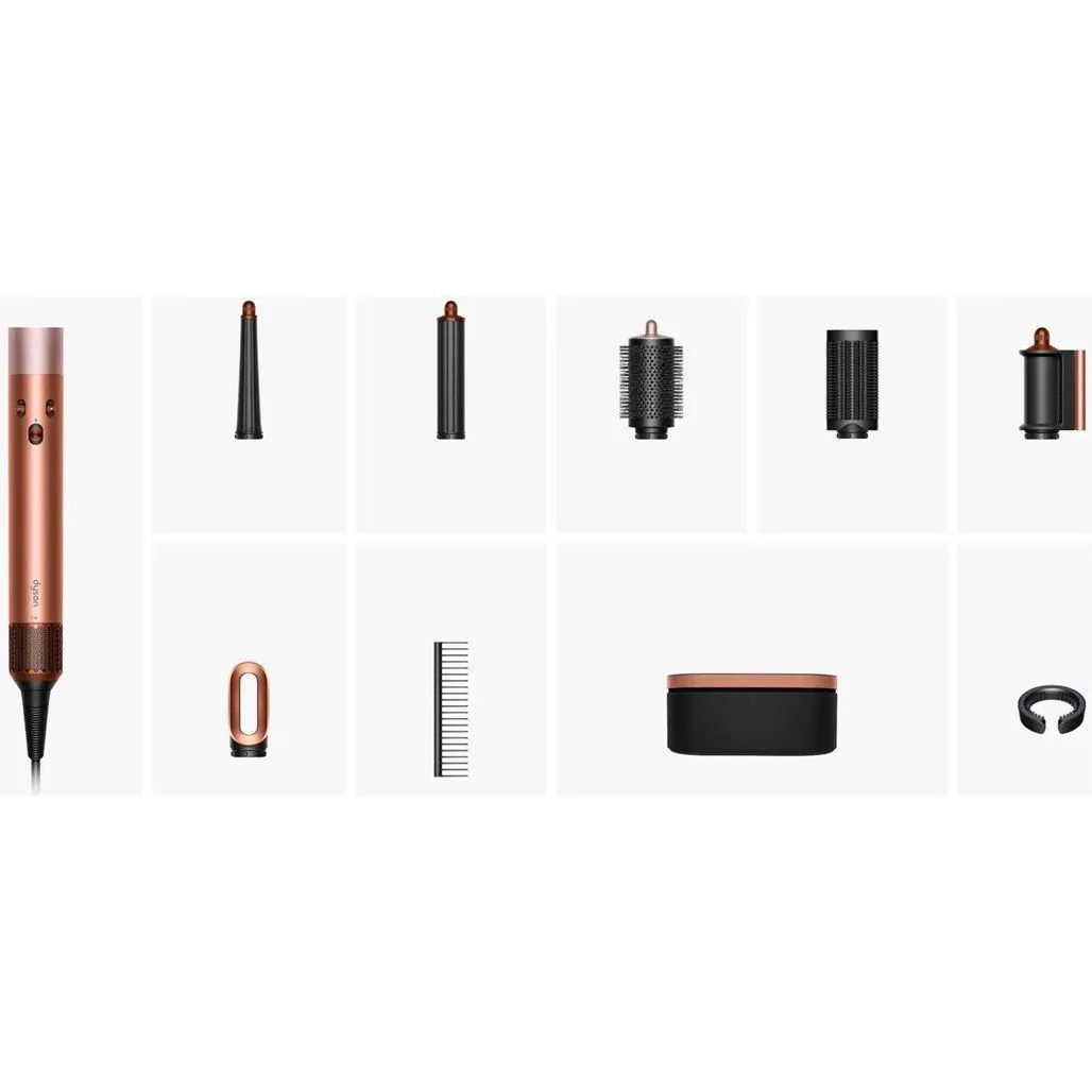 Dyson Airwrap i.d. HS08 Multi-Styler and Dryer Straight to Wavy Amber Silk (176791-01) (HK)