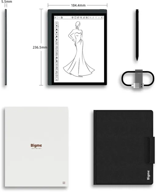 Bigme B1051 Black (6973555480600) Тип пристрою: електронна книга