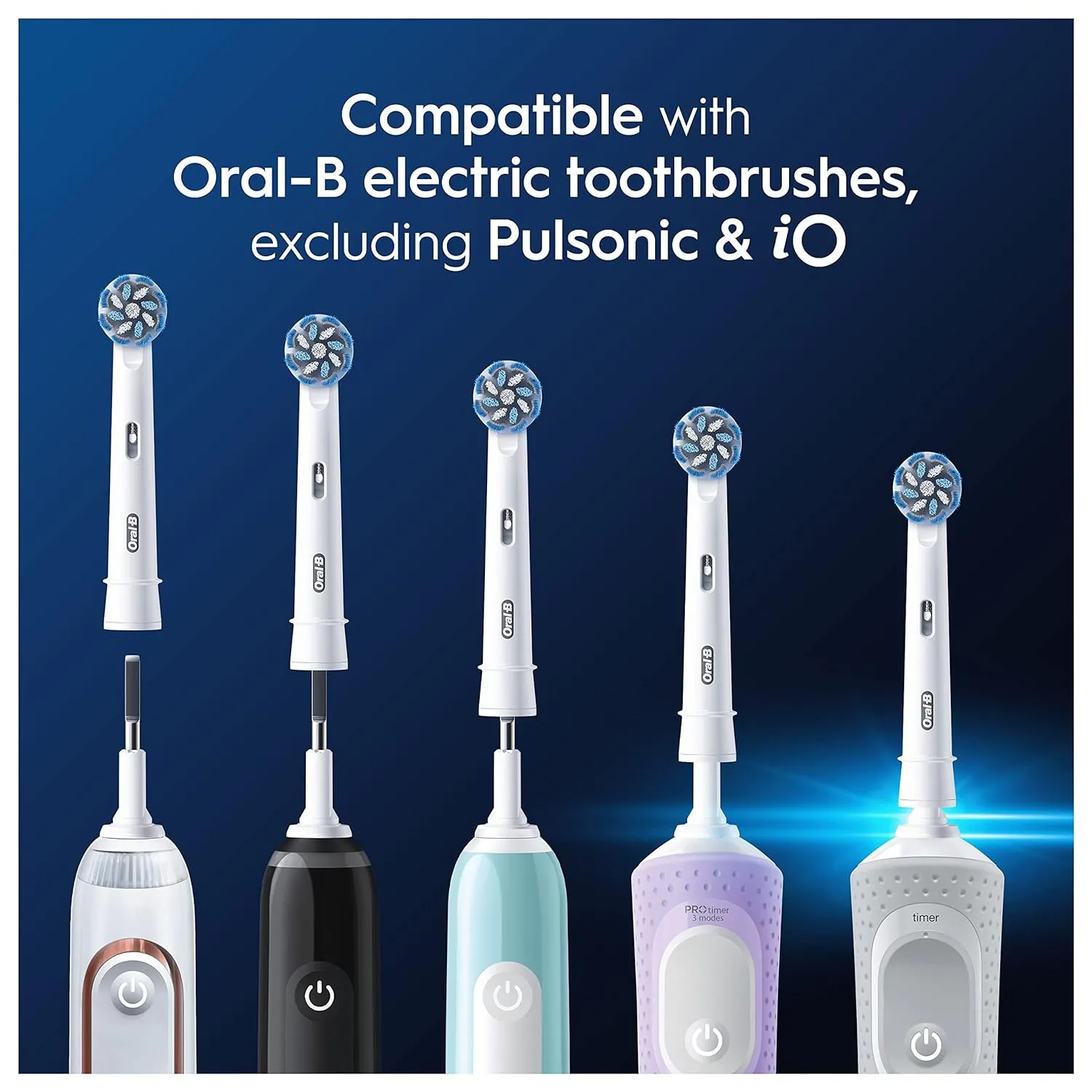 BRAUN ORAL-B Pro Sensitive Clean EB60X 4шт (8006540896136) Тип: Насадка для зубної щітки