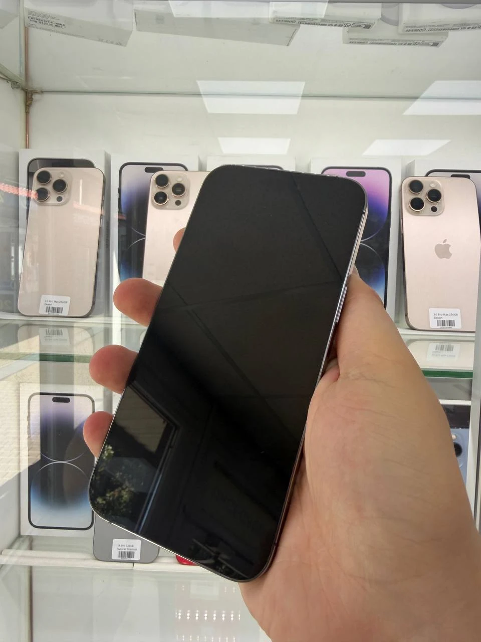 Б/У Apple iPhone 14 Pro Max 128GB eSIM Deep Purple (Хорошее состояние) Аккумулятор 89%. Комплект: только