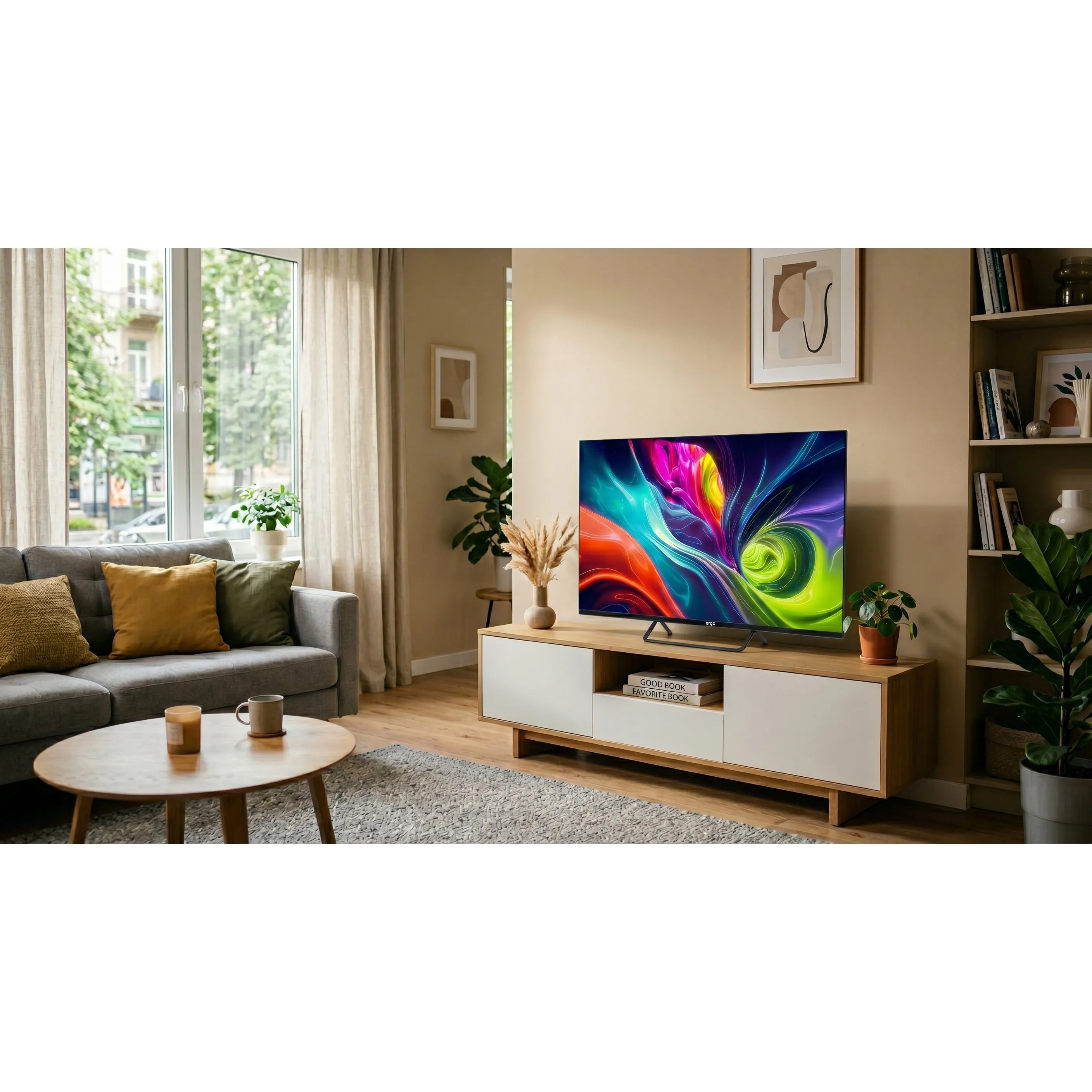 Ergo 43WUQ9200 (UA) QLED-телевізор / Діагональ 43