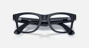 Смарт-очки Ray-Ban Meta Wayfarer Gen2 Large Shiny Cosmic Blue Frame/Clear to Sapphire Transit.Lens (RW4012 6628MF 53-22)