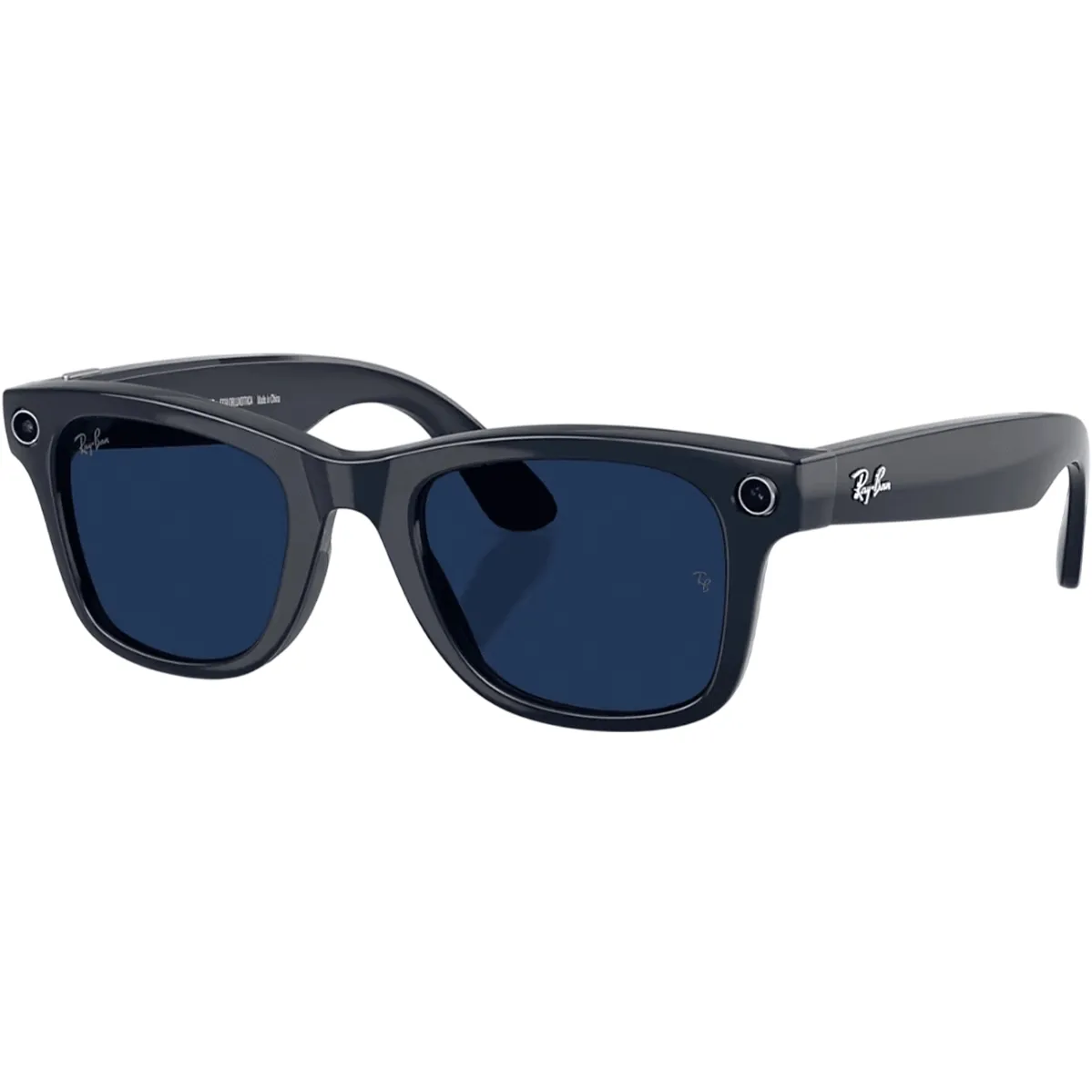Смарт-окуляри Ray-Ban Meta Wayfarer Gen2 Large Shiny Cosmic Blue Frame/Clear to Sapphire Transit.Lens (RW4012 6628MF 53-22)